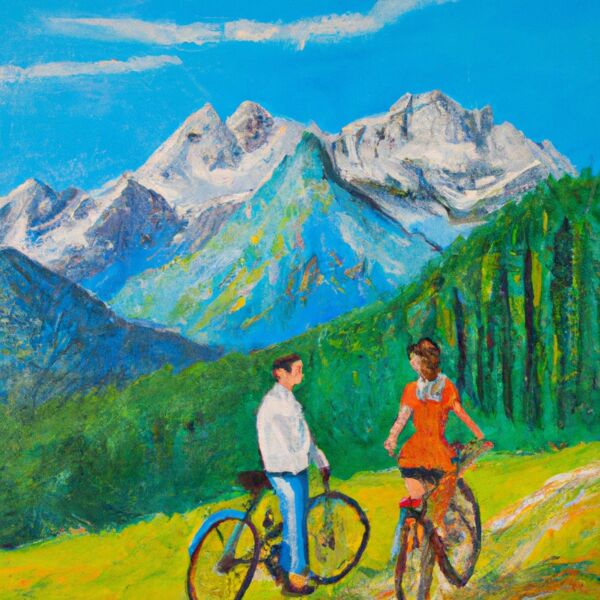 Ich würde gern mit meinem Freund eine Fahrrad-Tour durch die Berge machen und Abends fit genug sein, um noch auf dem Balkon ein Glas Wein zu trinken und zu scrabbeln.