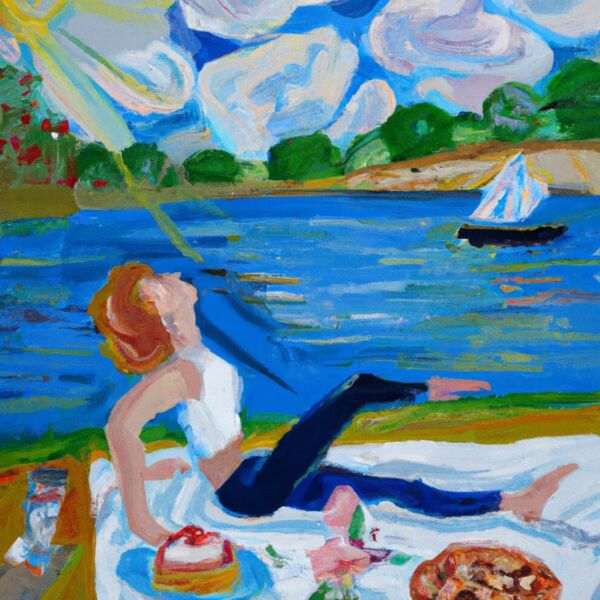 "Start mit Pilates in den Tag Danach mit einer Tasse Tee in den Garten setzen und ein erstes sonniges Plätzchen finden.  Etwas Meditieren und die Tageszeitung lesen. Nachdem der Kuchen gebacken ist, ein ausgiebiges Frühstück mit meinem Mann und zum Schluss eine Tasse Kaffee. Dann eine schöne lange Radtour am Wasser entlang, mit Museumsbesuch. Nachmittags im Garten ist dann Kuchen und Kaffee angesagt. Abends treffen wir uns mit lieben Freunden, essen gemeinsam,  quatschen ganz viel. Abends schlafe ich in den Armen meines Mannes ein."