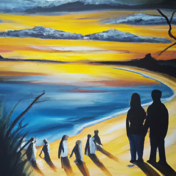 Ich wäre am Strand unterwegs, beobachte dort Pinguine und genieße einfach das Hier und Jetzt.
