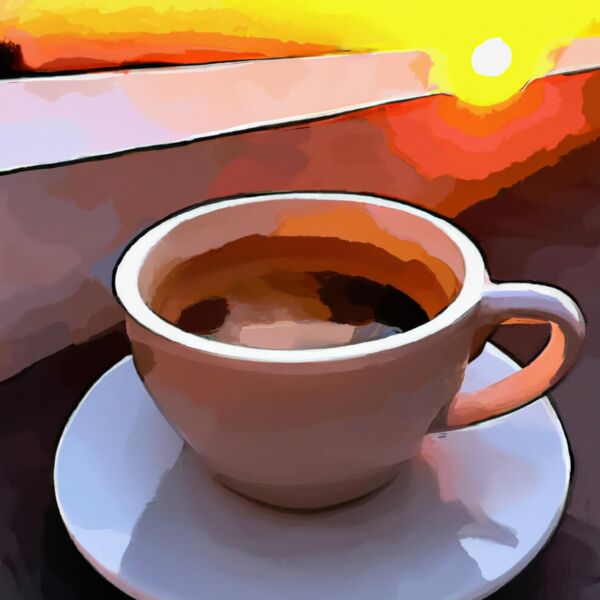Früh aufstehen, guter Kaffee, zum Sport, was leckeres kochen, abends auf die Terrasse