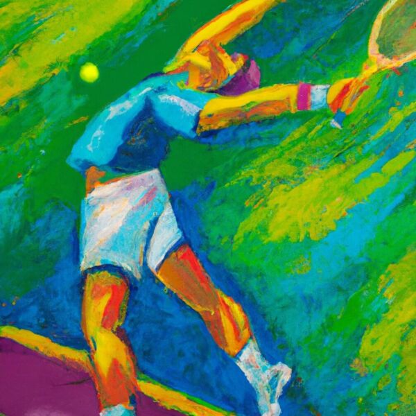 Ganz entspannt mit der Familie frühstücken, dann zum Tennis und danach gemütlich lesen.