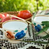 gesundes Frühstück im Garten