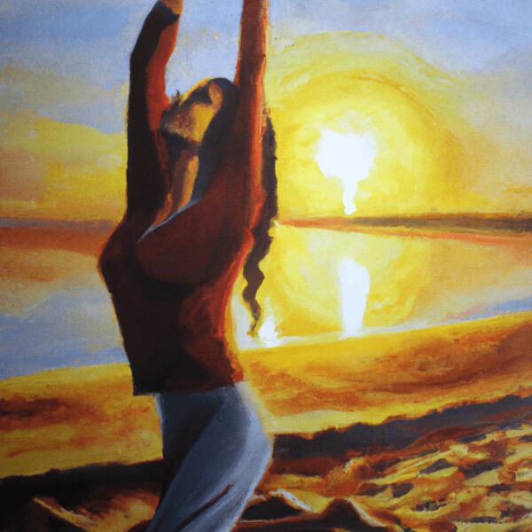 gut essen, viel lesen, an den Strand gehen, yoga machen
