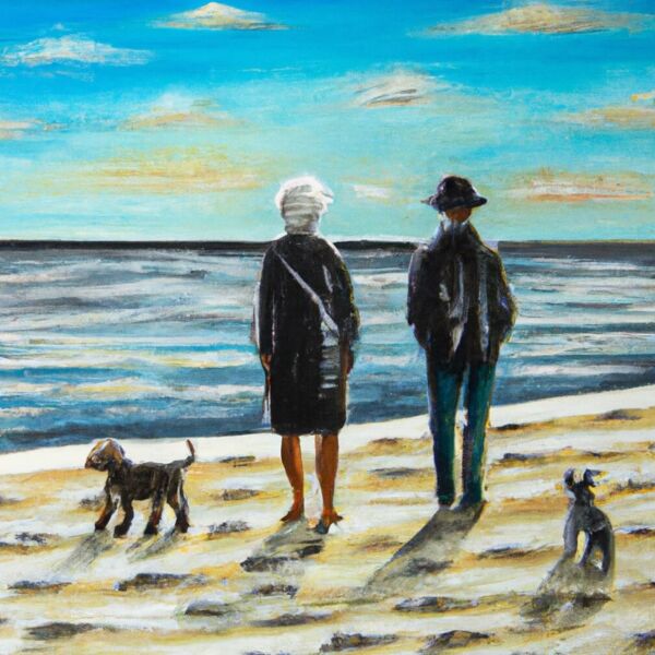 Aufwachen mit dem Blick aufs Meer. Stundenlang am Strand mit den Hunden spazieren gehen. Sich einfach in den Sand fallen lassen, den Schiffen hinterher sehen und einen tollen Sonnenuntergang erleben.