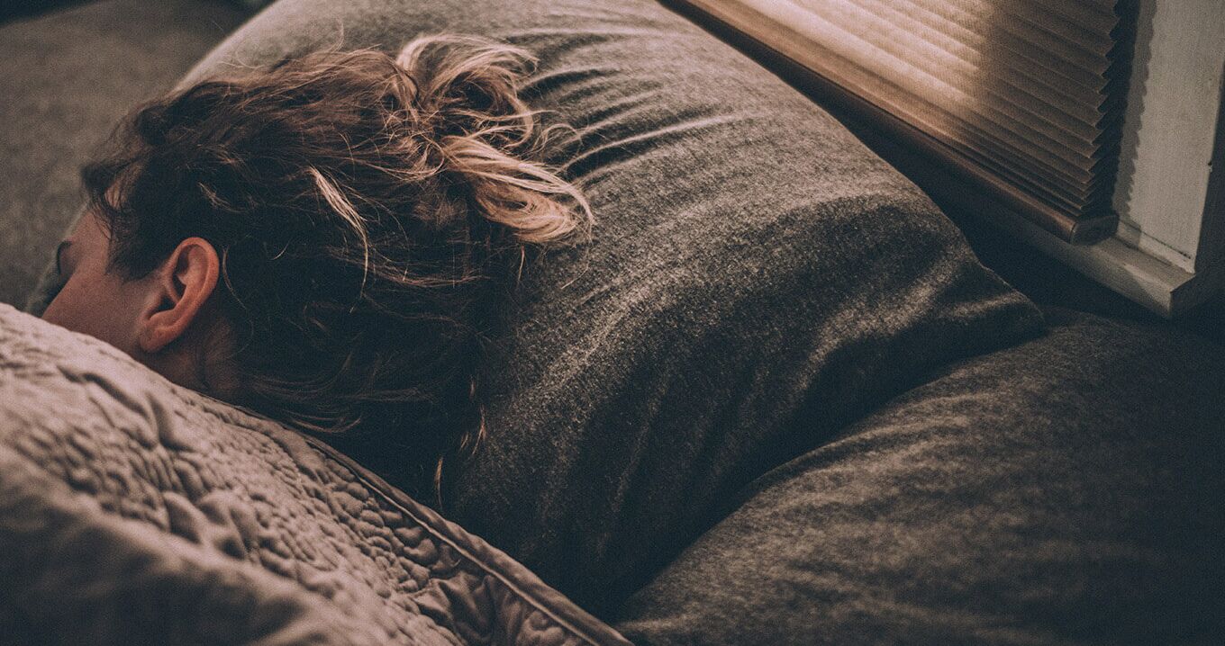 Gemütlich im Bett liegen