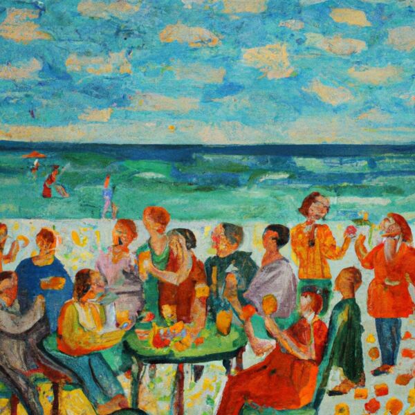 Ausschlafen, frühstücken, Sonne abbekommen, Freunde treffen, gut Essen, Aperol trinken, am Strand sitzen