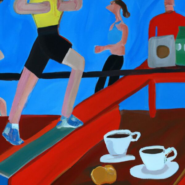 Kaffee, Sport und anschließend lecker Kochen