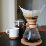 Frisch gebrühter Filterkaffee