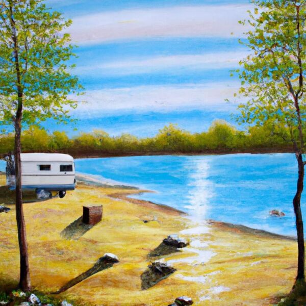 Mit dem CamperVan ins Grüne fahren. Dort wandern und zum Essen einkehren. Und in toller Landschaft am See übernachten.
